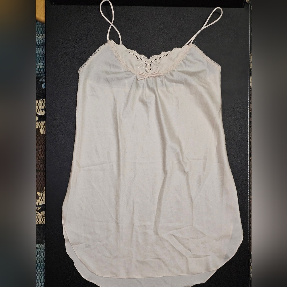 Vintage Carole Hochman For Chevette Nightie Size Small Light Pink